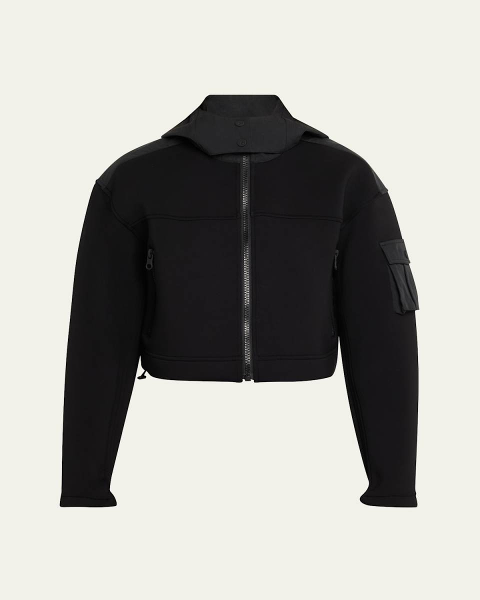Cropped Scuba Jacket